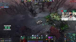 dota2 新人主播 和emo 潘子五黑