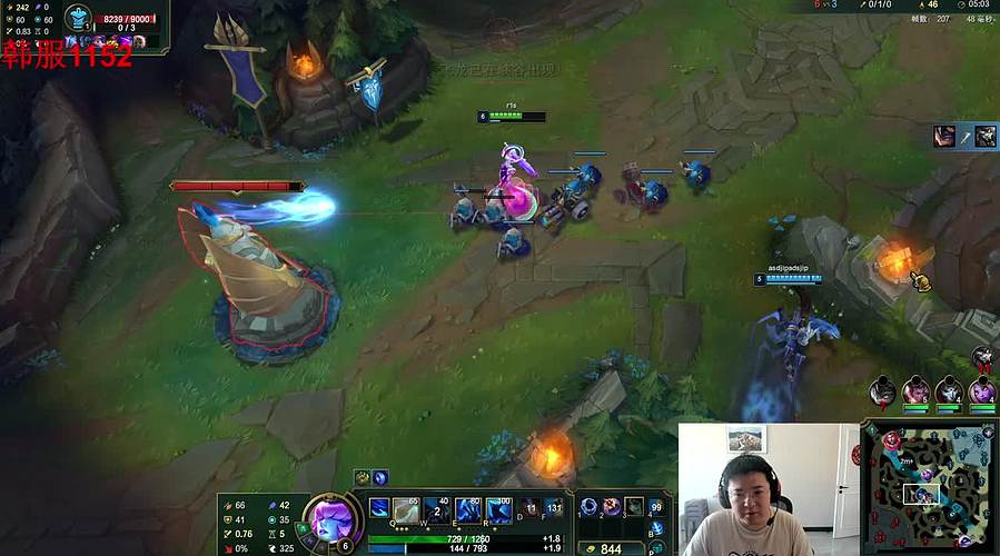 韩服千分宗师局，来看来学习