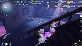 白沙街疯人院盲女绕墙躲屠