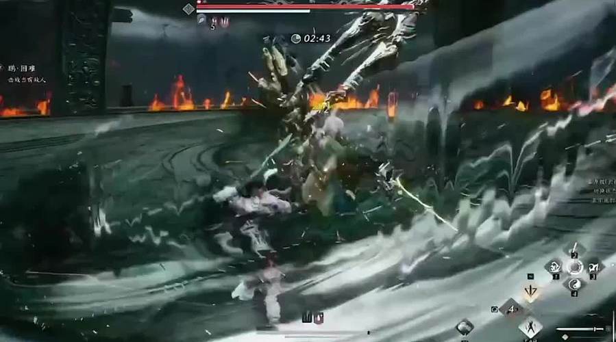 兵器切换间，连招无缝衔接