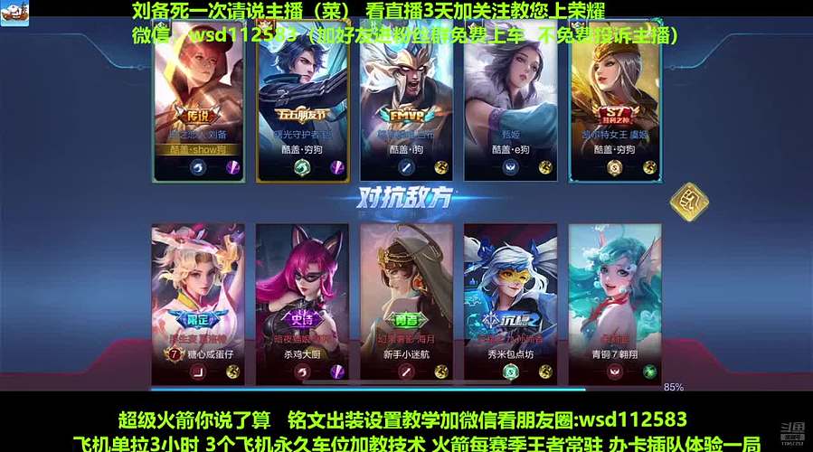 免费带粉上车，五万场国服刘备一带四