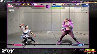 直播：主播又有参加！街霸6钢头娃日赛