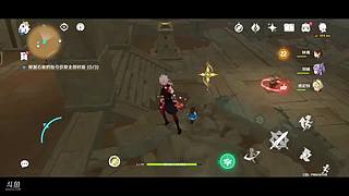 手游原神，抽雷神