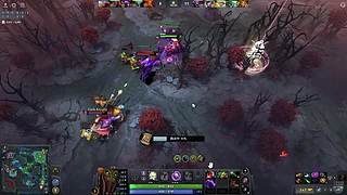 快乐游戏，认真dota