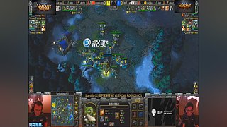 再看一场就睡觉，WAR3系列赛回放