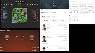 英雄联盟先锋赛99的直播间