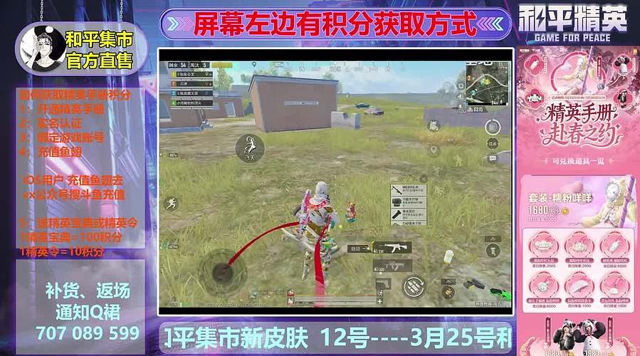 和平集市、精英手册