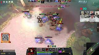 dota2 新人主播 福佑比赛