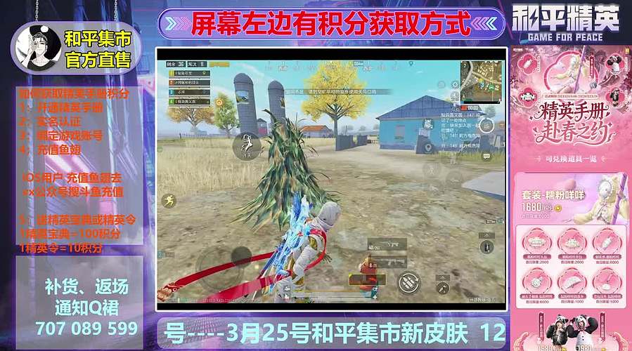 和平集市、精英手册