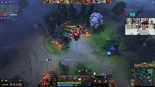 dota2 新人主播 新版本五黑