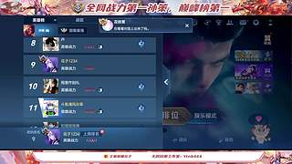 乐观冷静冲击巅一！！！！