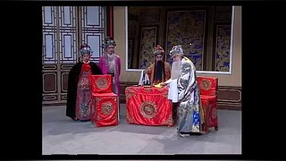 欣赏戏曲的房间