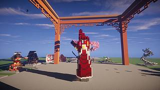 RTX斗鱼我的世界还原中国建筑大赛