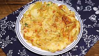 浙江遂昌美食——炒黄未馃