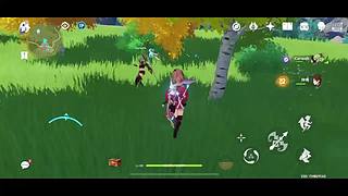 红泥小火炉打原神，英语原声，七圣召唤！