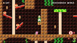 马里奥制造2直播中