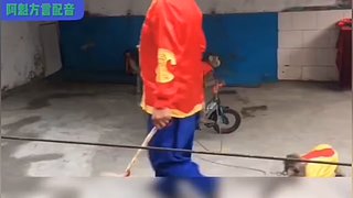 阿魁方言配音的直播间