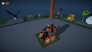 RTX斗鱼我的世界还原中国建筑大赛