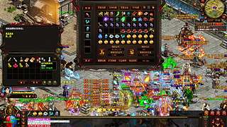 传奇世界铁血一区妖妖的直播间