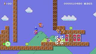 马里奥制造2直播中