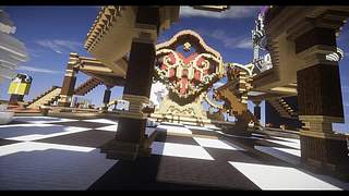 斗鱼我的世界还原中国建筑大赛 豹先生