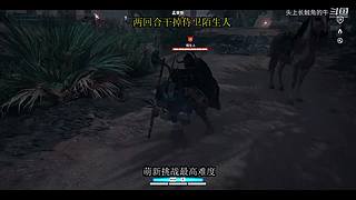 很呆的萌新玩转刺客信条起源最高难度。