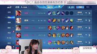 边路猛女继续冲击1900分！