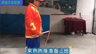 阿魁方言配音的直播间