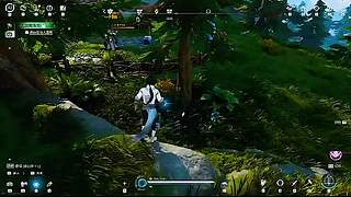 高空滑翔穿越山川河流