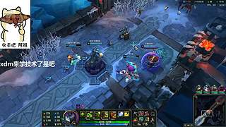 这个主播逆大天，吃鸡当lol玩