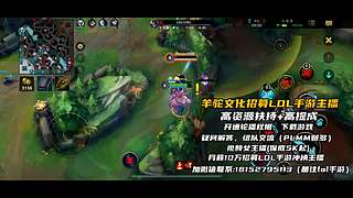 《视频轮播》羊驼文化招募手游LOL