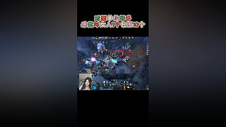 很用心打DOTA的妹子哦