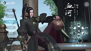 小红游戏的直播间