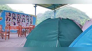 勇闯户外第一天之不想睡帐篷