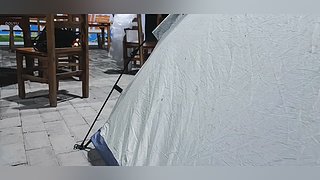 勇闯户外第一天之不想睡帐篷