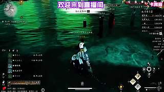 高空穿越峡谷惊险时刻