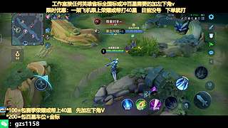 飞机帮打荣耀，五排带粉连胜