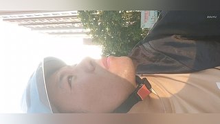 猜猜我在骑电车干嘛，谢谢关注