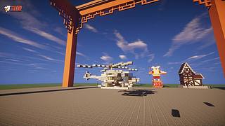 RTX斗鱼我的世界还原中国建筑大赛