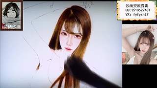 沙画很精致