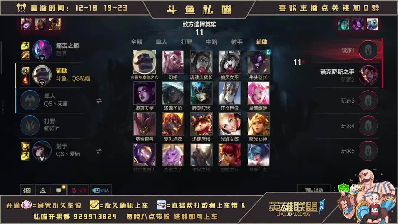 王者辅助  有问必答