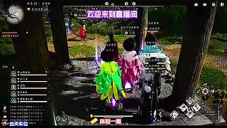 身法拉扯一打四，对面毫无办法
