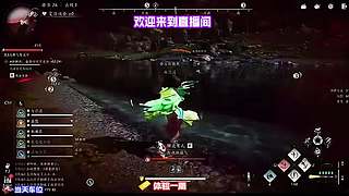 身法拉扯一打四，对面毫无办法