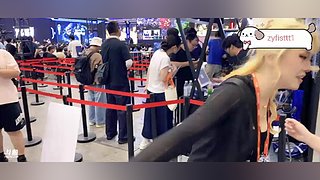 斗鱼嘉年华现场签绘游龙