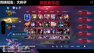 （直播）国服野射有车位，可上号