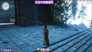 倚栏闲望静观归鸟奔赴山林