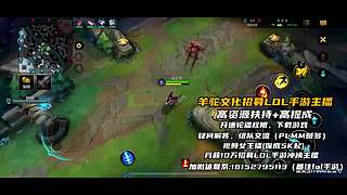 《视频轮播》羊驼文化招募手游LOL