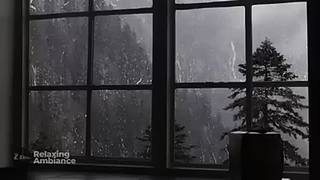 失眠的时候听听下雨的声音吧