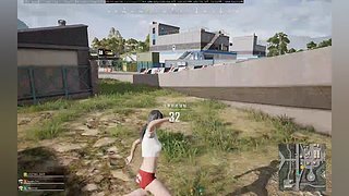 PUBG新地图跑酷中