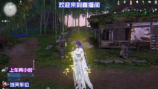 停步山隅静观溪流绕过青石